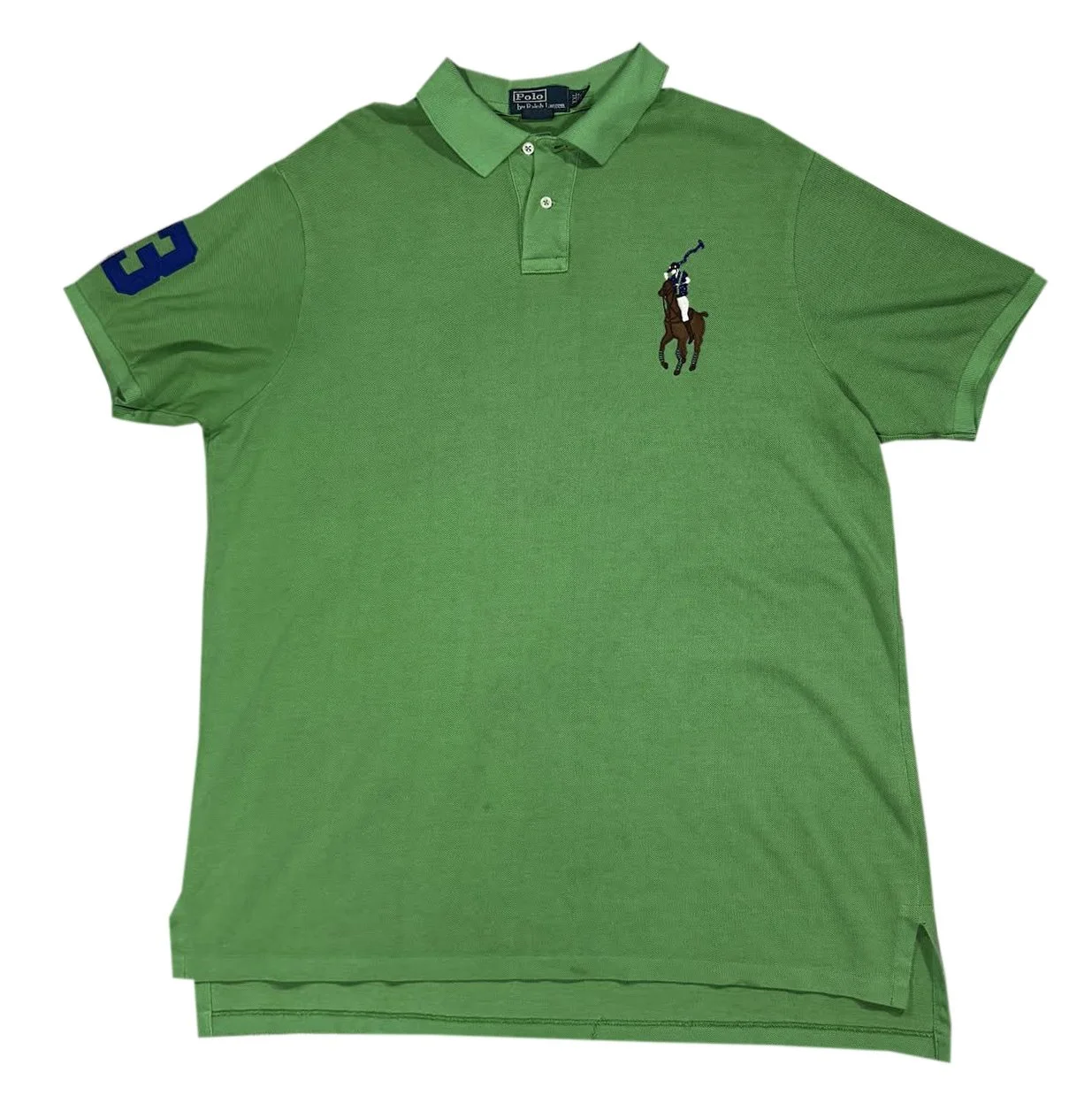 Vintage Polo Ralph Lauren Big Pony Beaded Rugby (Size XXL) — RootsBK
